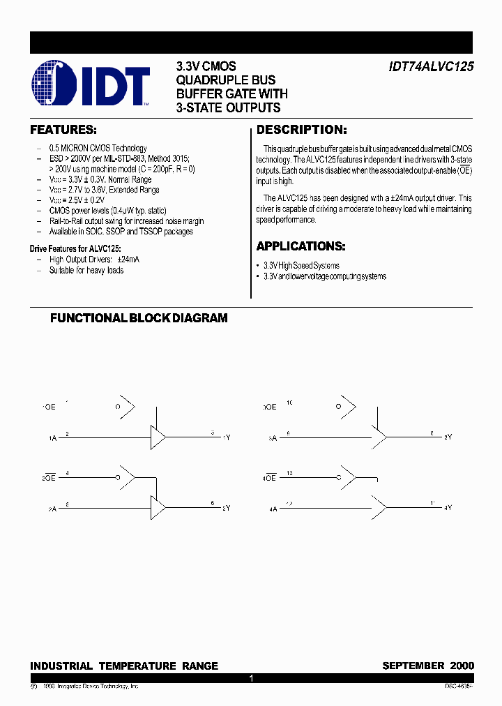 IDT74ALVC125PY_2886253.PDF Datasheet