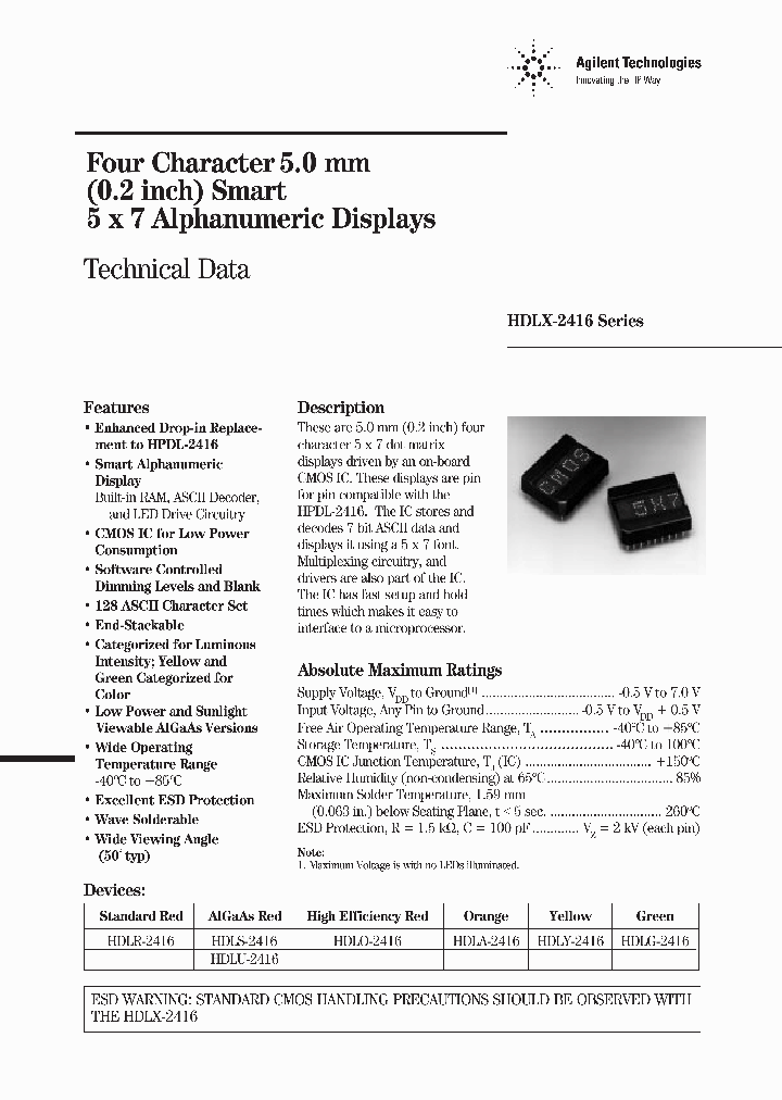 HDLX-2416_2888322.PDF Datasheet