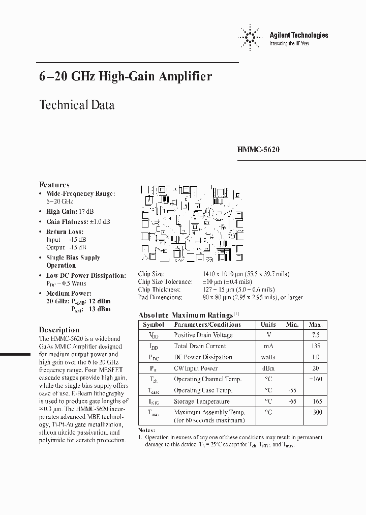 HMMC-5620_2891179.PDF Datasheet