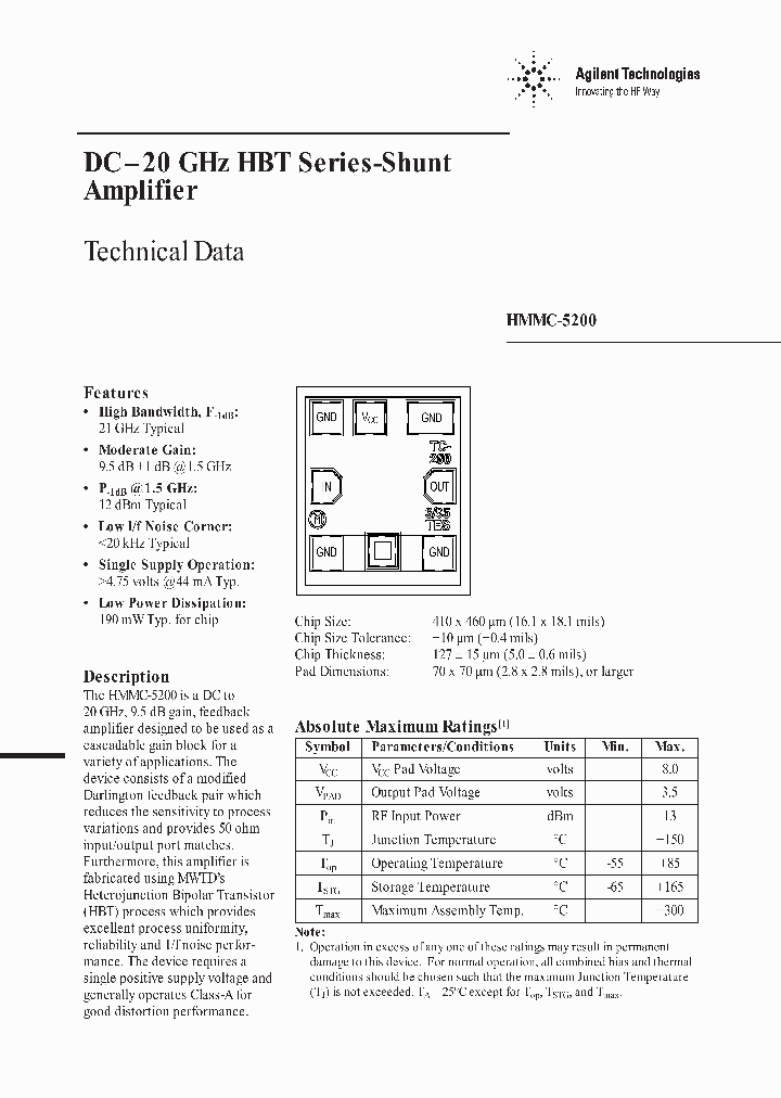 HMMC-5200_2891178.PDF Datasheet
