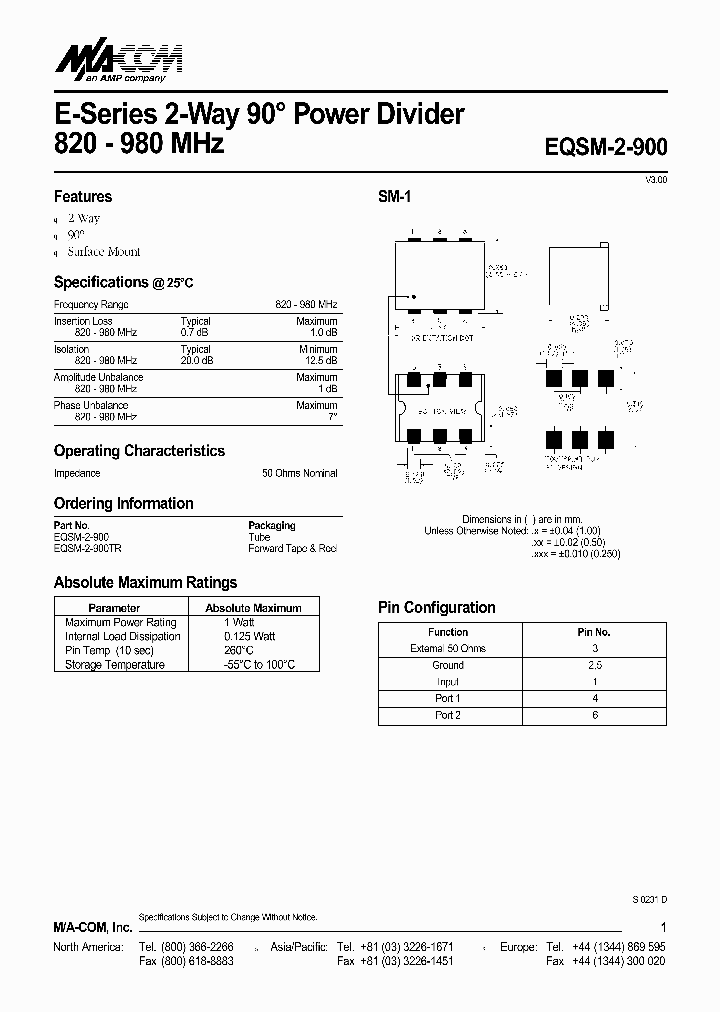 EQSM-2-900_2893700.PDF Datasheet