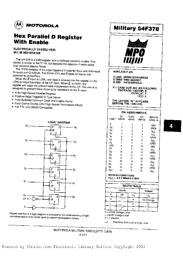 54F378MB2AJC_2895847.PDF Datasheet