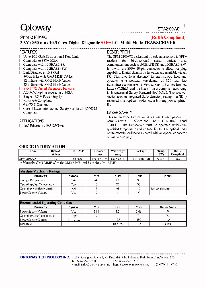 SPM-2100WG_2894775.PDF Datasheet