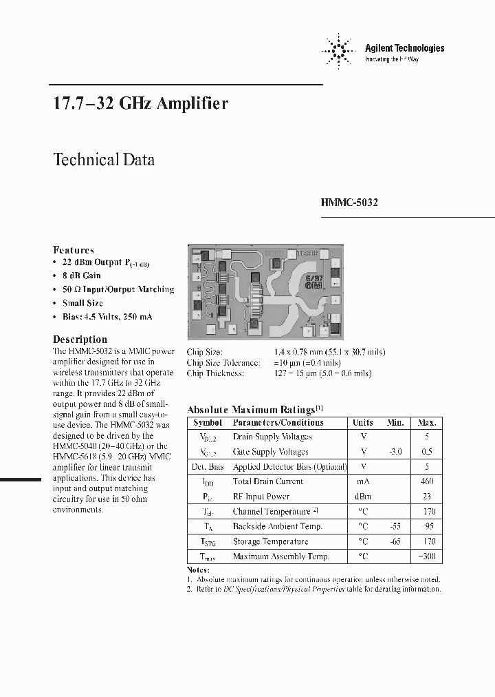 HMMC-5032_2897125.PDF Datasheet