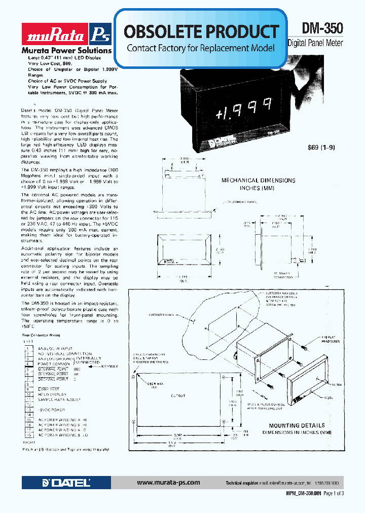 DM-350_2897864.PDF Datasheet
