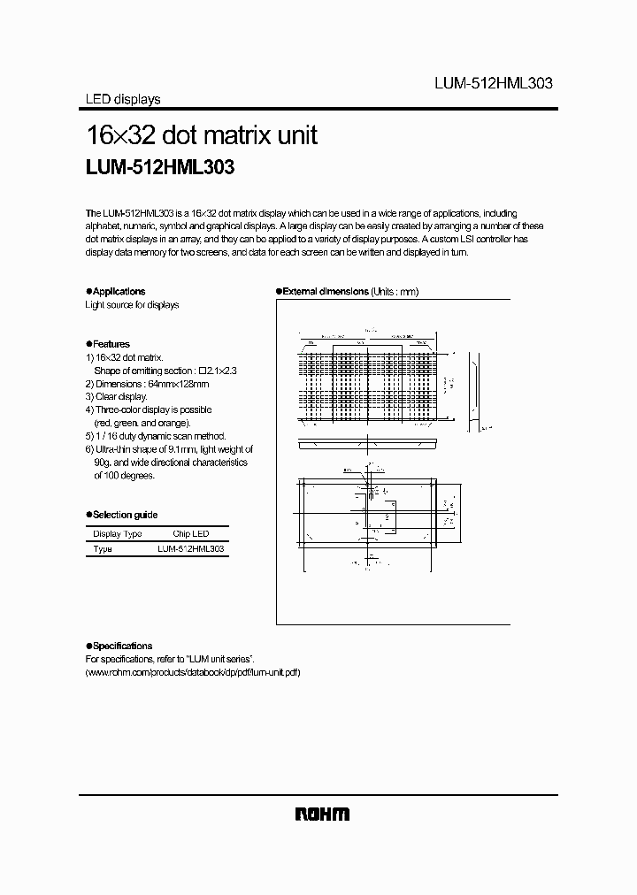 LUM-512HML303_2899343.PDF Datasheet