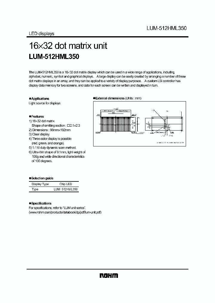 LUM-512HML350_2899345.PDF Datasheet