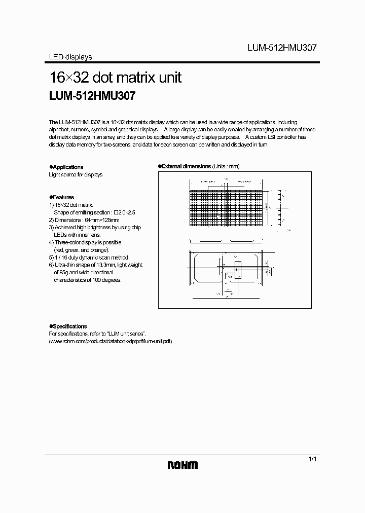 LUM-512HMU307_2899347.PDF Datasheet