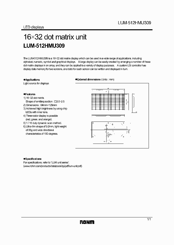 LUM-512HMU309_2899349.PDF Datasheet