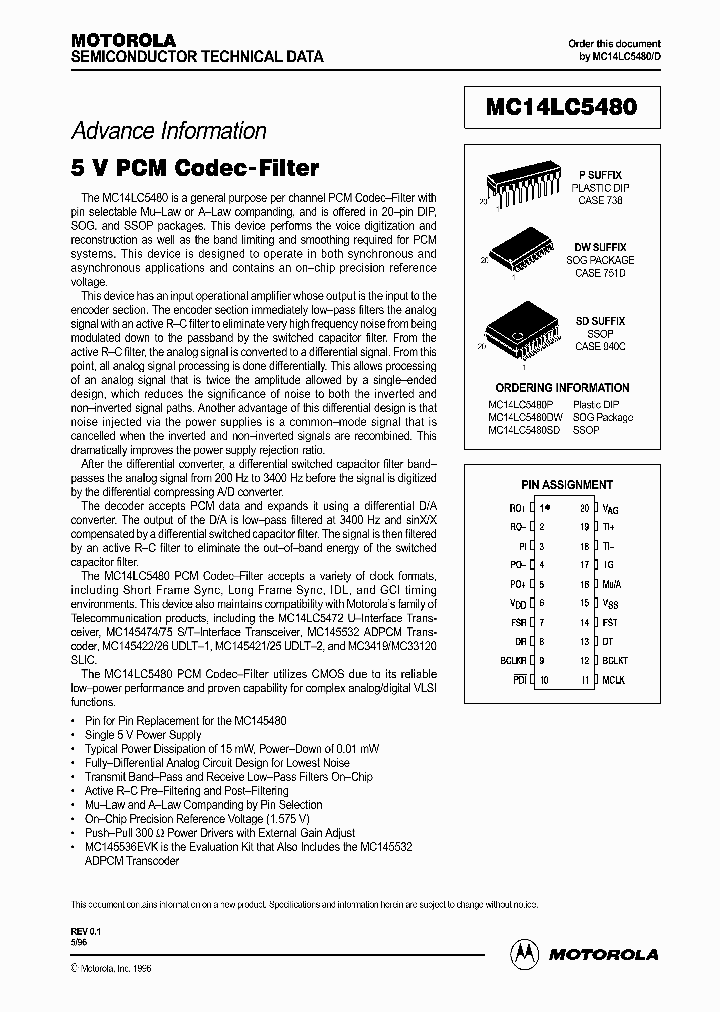 MC14LC5480_2899835.PDF Datasheet