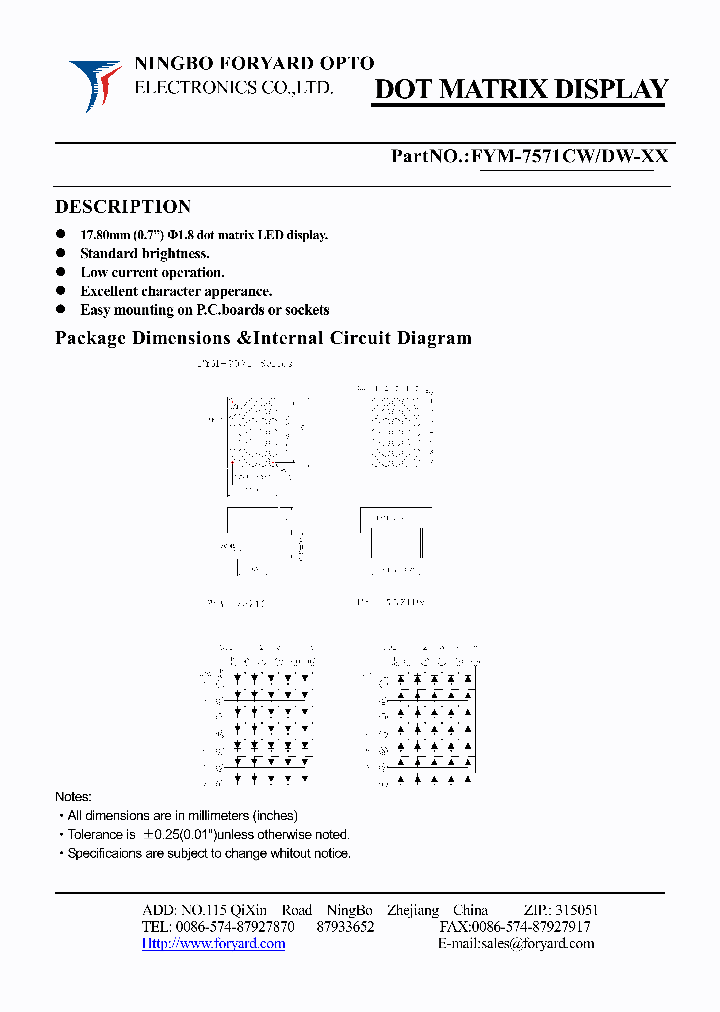 FYM-7571CW_2901445.PDF Datasheet