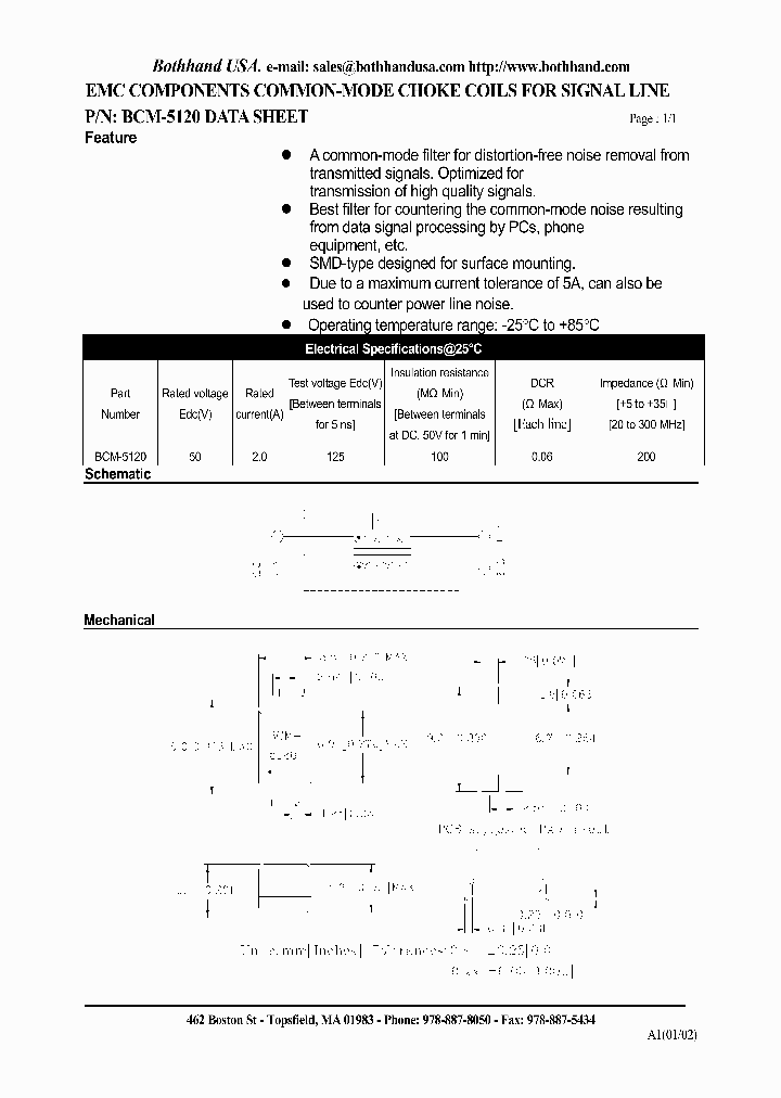 BCM-5120_2901525.PDF Datasheet
