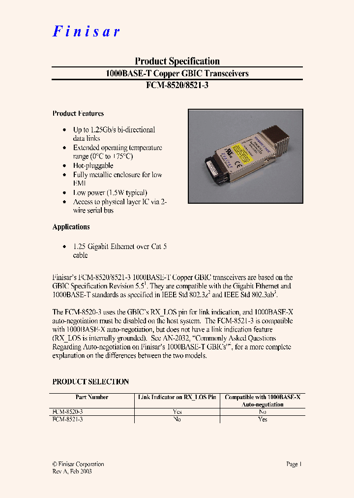 FCM-8520-3_2902103.PDF Datasheet