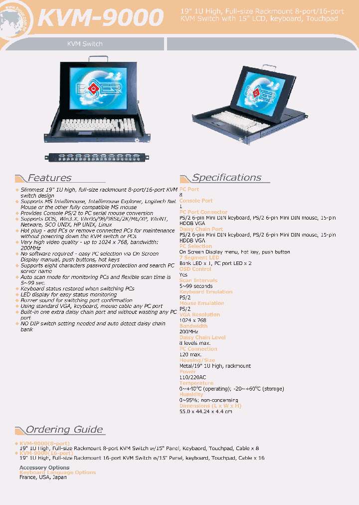 KVM-9000_2902504.PDF Datasheet