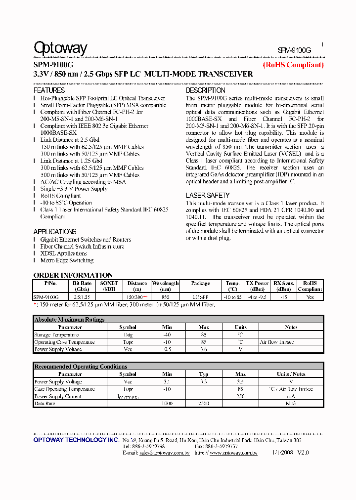 SPM-9100G_2902785.PDF Datasheet