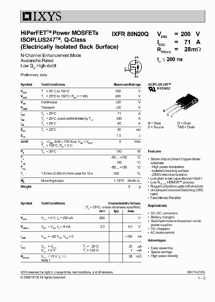 IXFR80N20Q_2903201.PDF Datasheet