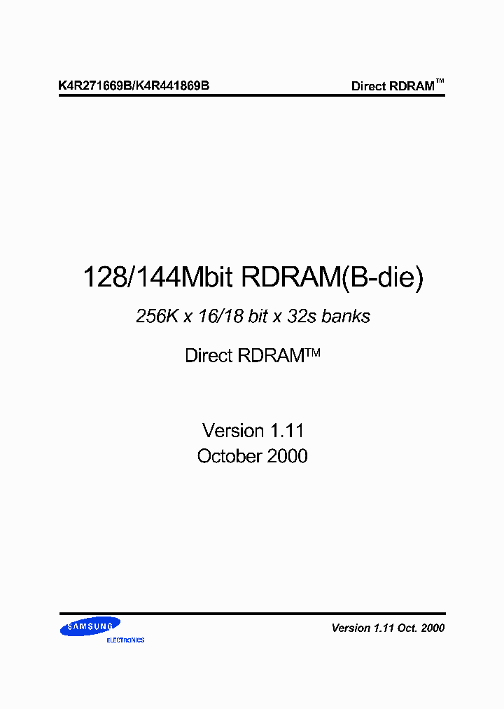 K4R271669B-NMCG6_2904048.PDF Datasheet