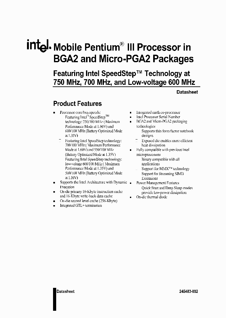 MOBILEPENTIUMIIIPROCESSOR_2905494.PDF Datasheet