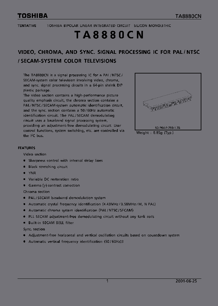 TA8880CN_2908362.PDF Datasheet