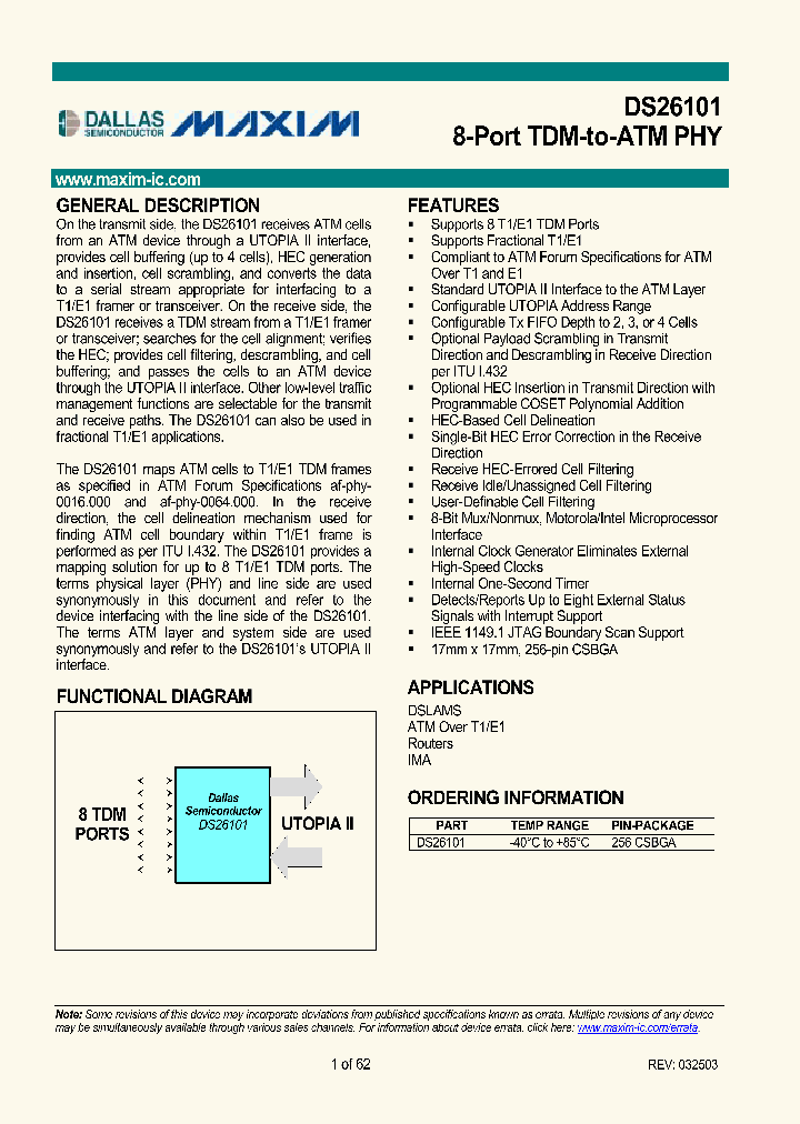 DS26101_2908784.PDF Datasheet