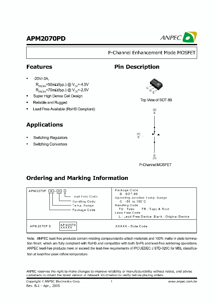 APM2070PDC-TR_2909729.PDF Datasheet