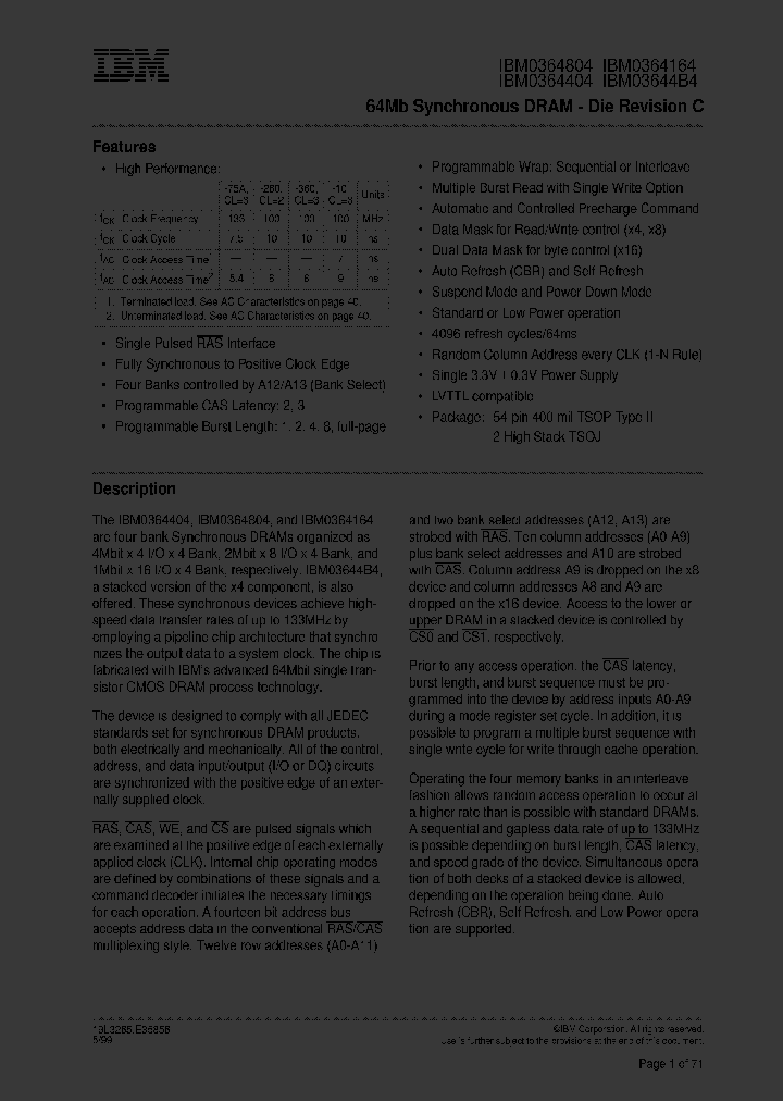 IBM0364444CT3-80_2910578.PDF Datasheet