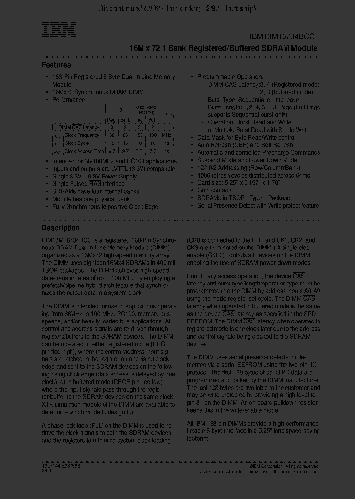 IBM13M16734BCC-360T_2911735.PDF Datasheet
