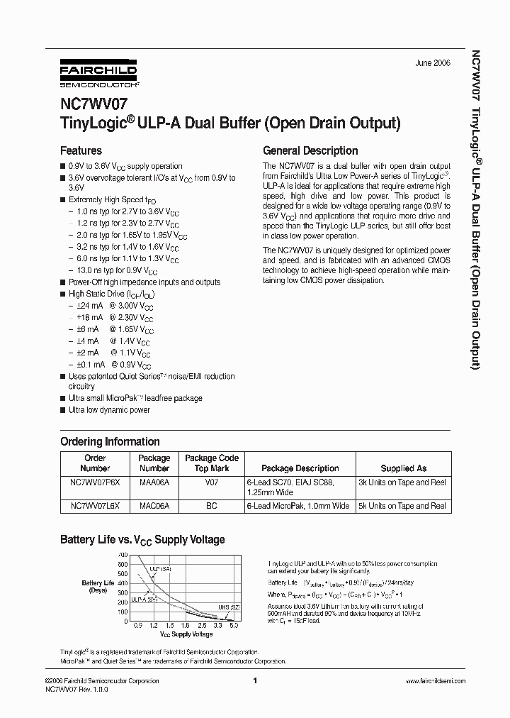 NC7WV0706_2912780.PDF Datasheet