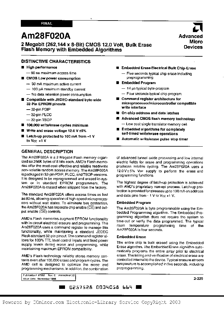 AM28F020A-95FC_2915321.PDF Datasheet
