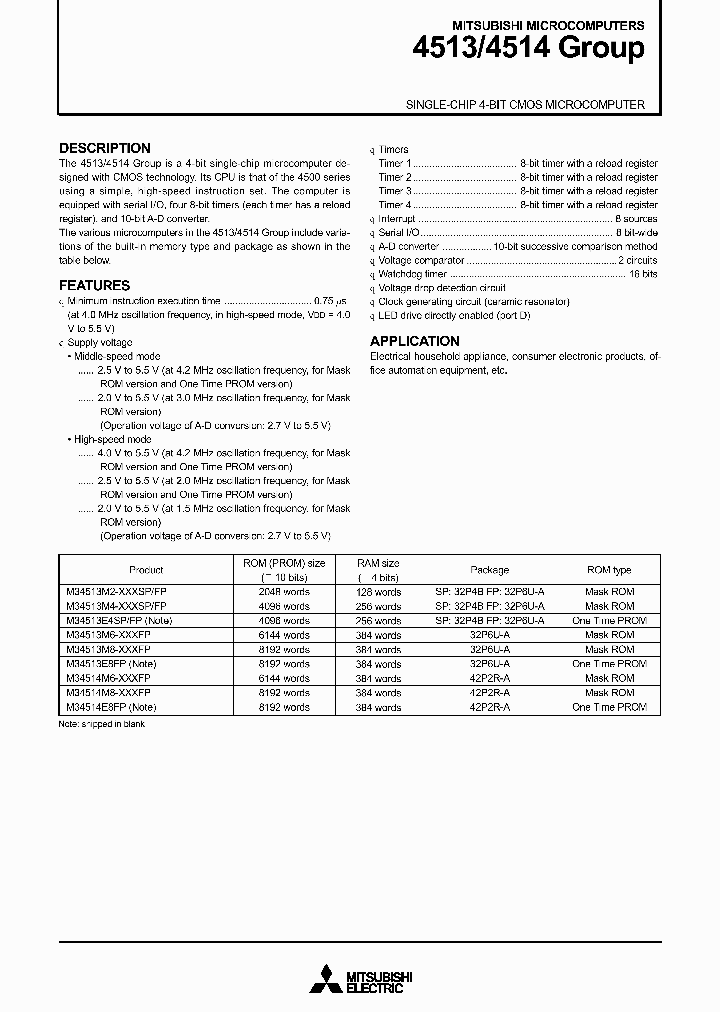 M34513M2-XXXSP_2915012.PDF Datasheet