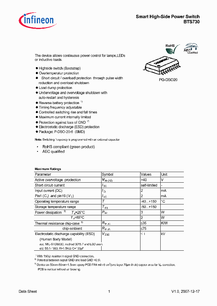 BTS730_2916230.PDF Datasheet