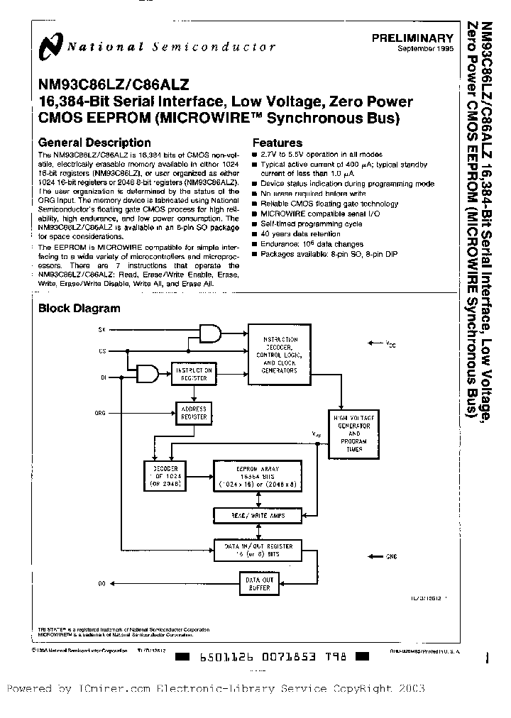 NM93C86ALZEN_2918792.PDF Datasheet