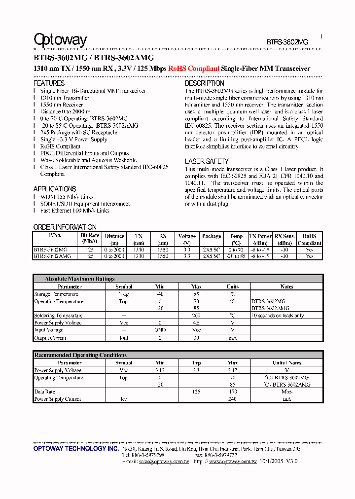 BTRS-3602AMG_2922159.PDF Datasheet