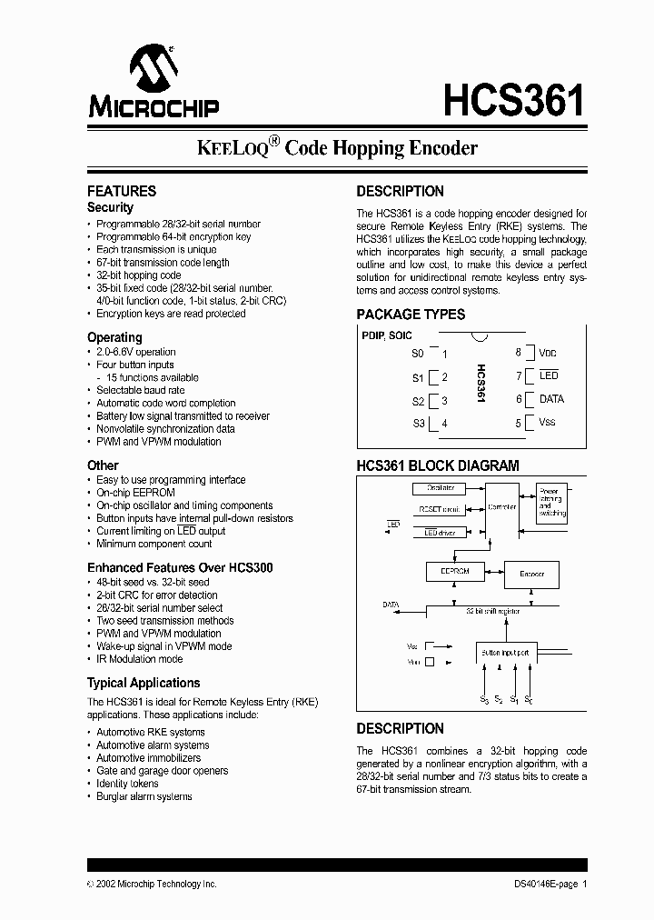 HCS361SN_2923487.PDF Datasheet
