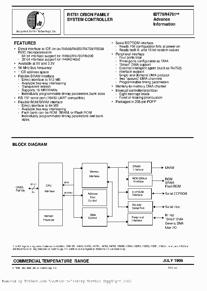 IDT79R4761-50PF_2923258.PDF Datasheet