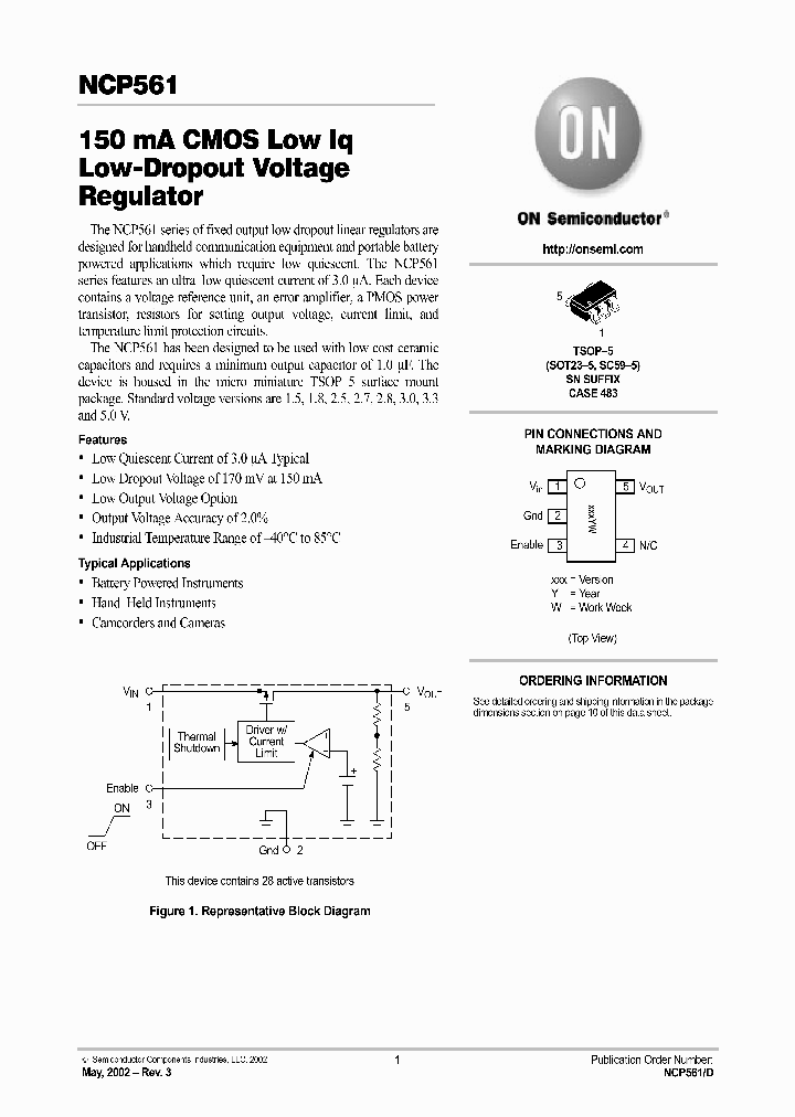NCP561-D_2922535.PDF Datasheet