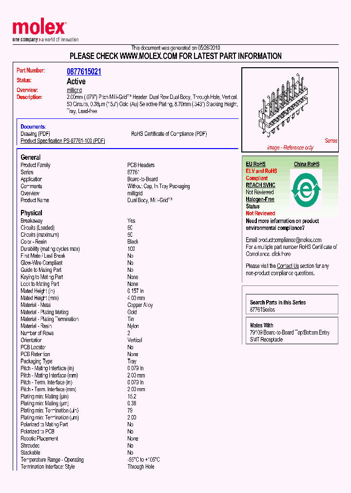 87761-5021_2923077.PDF Datasheet