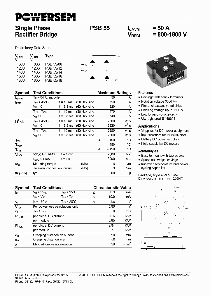 PSB55_2923829.PDF Datasheet