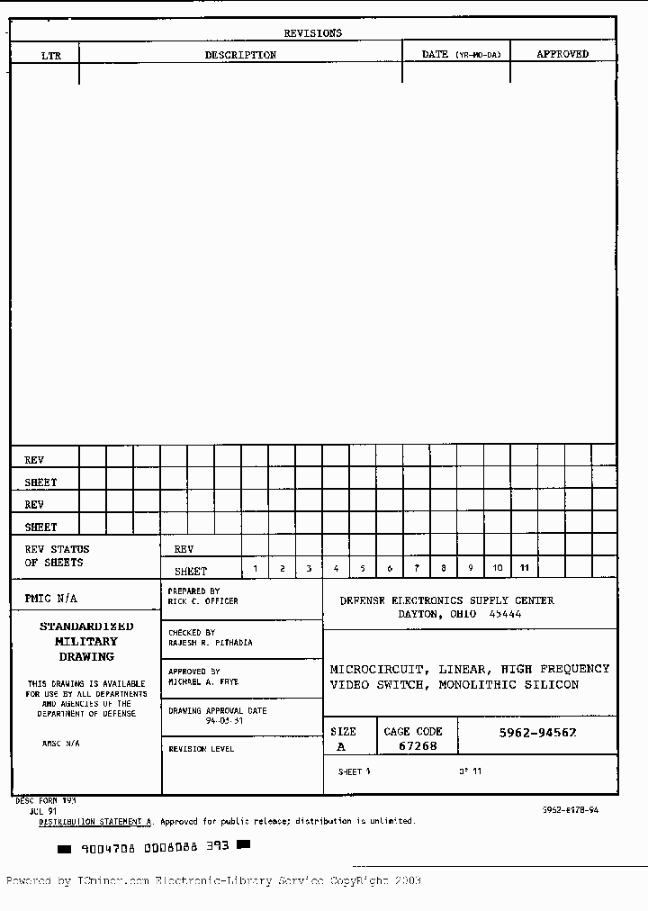 5962-9456201MCX_2924339.PDF Datasheet