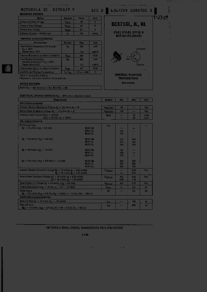BCX71JL_2925479.PDF Datasheet