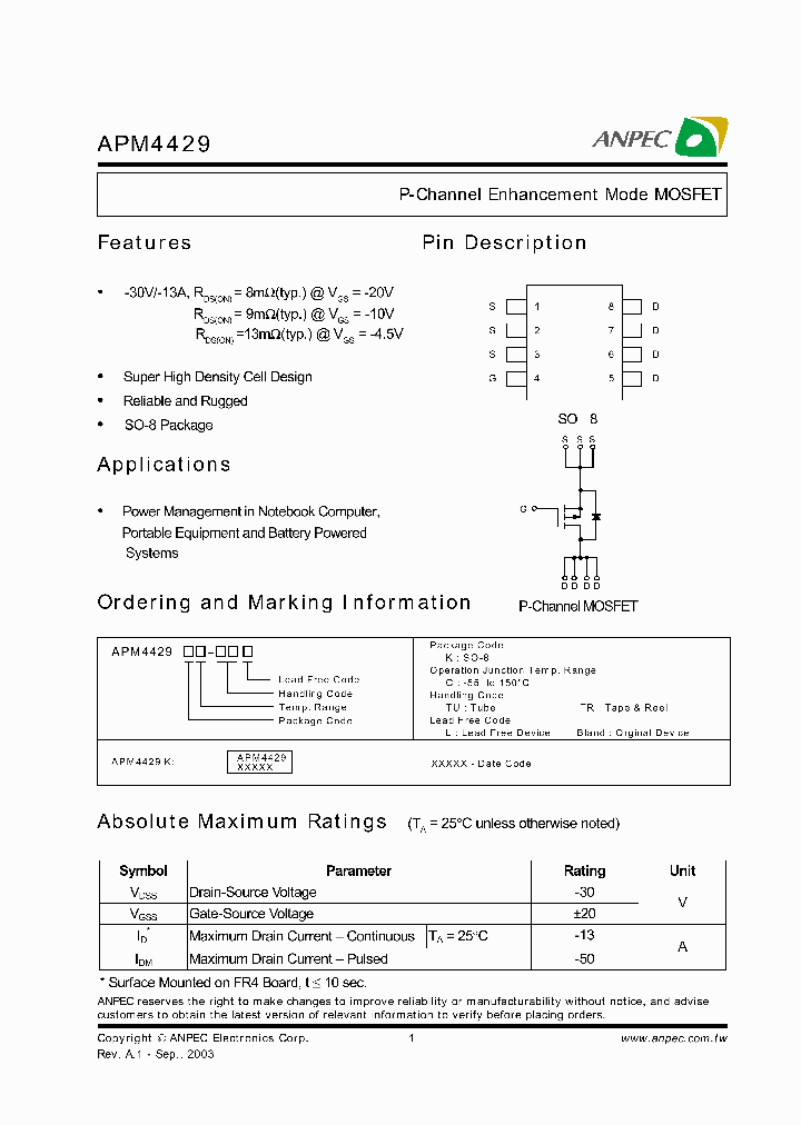 APM4429KTU-CK_2928113.PDF Datasheet