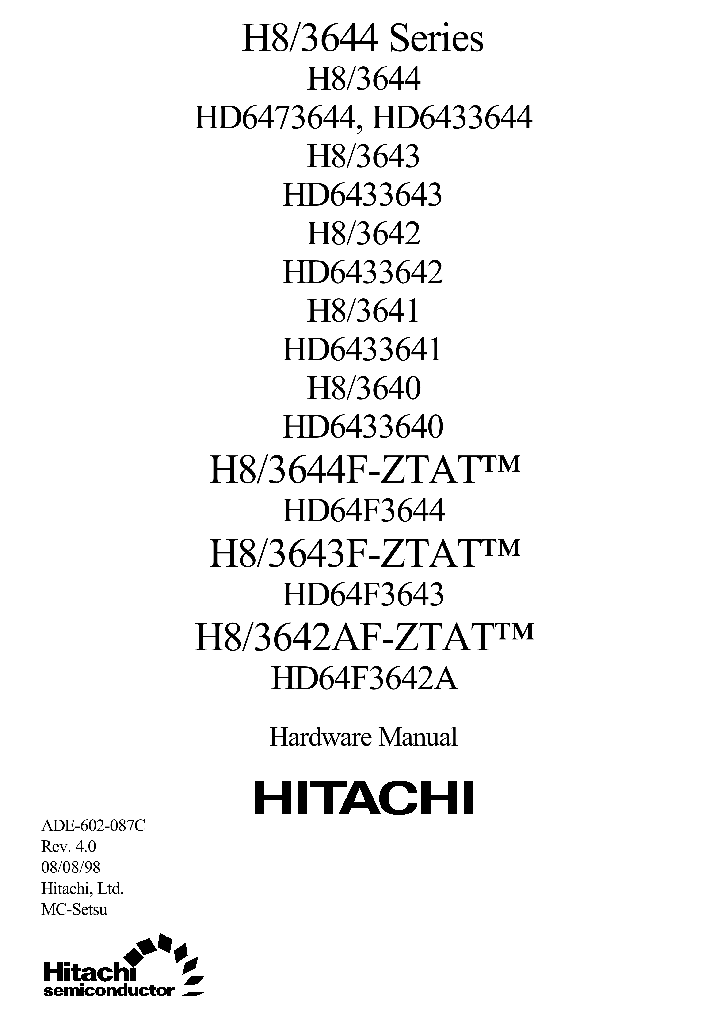 H83640_2928493.PDF Datasheet