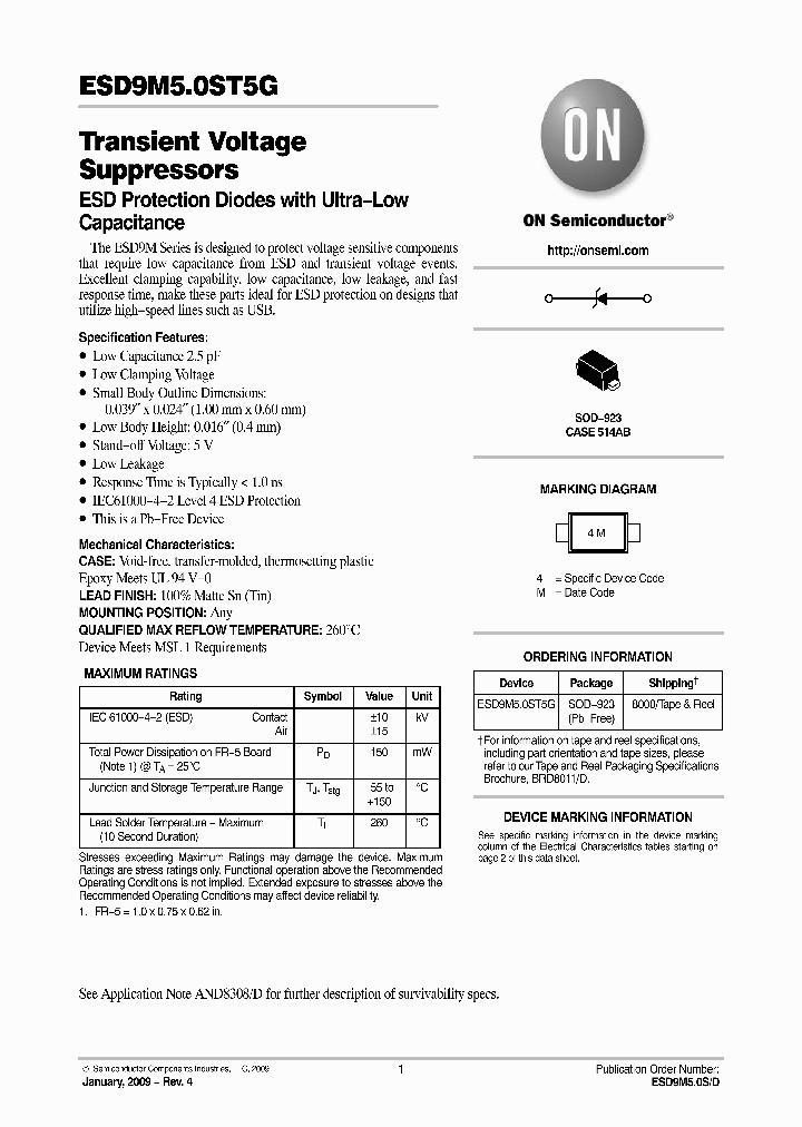 ESD9M50ST5G_2929723.PDF Datasheet