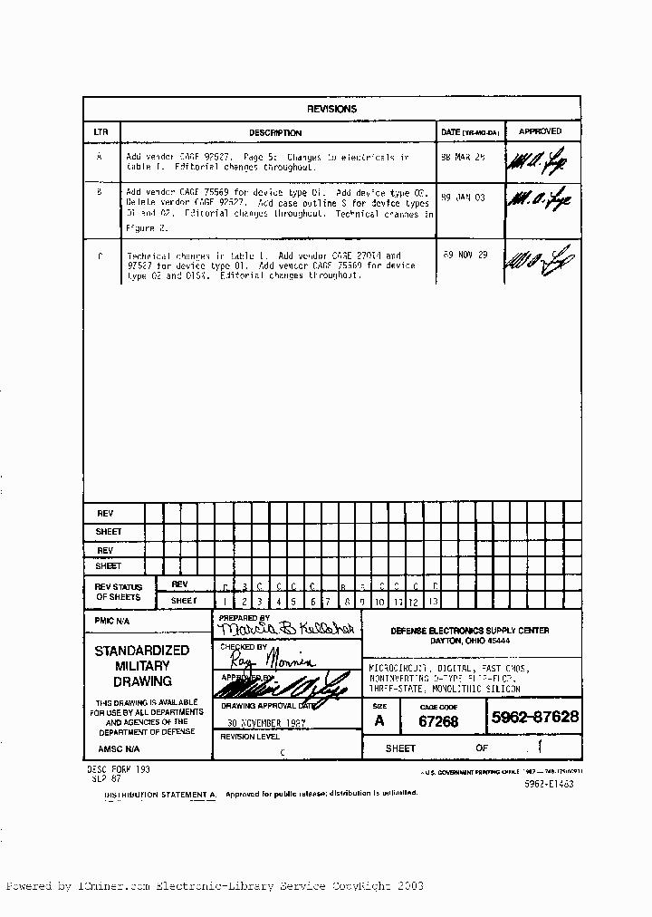 5962-8762802RX_2931608.PDF Datasheet
