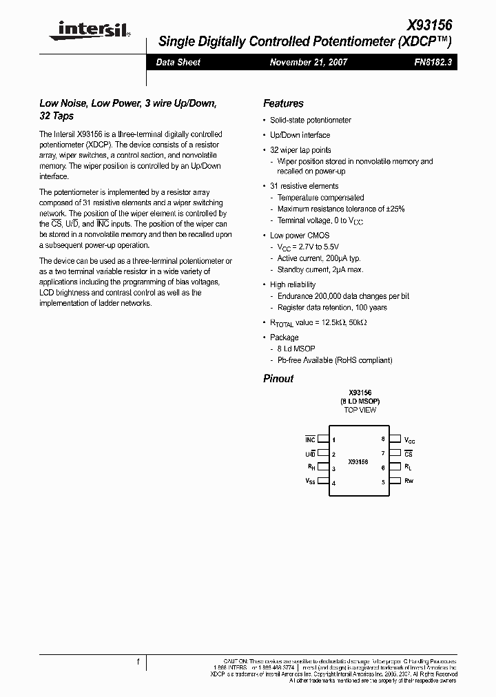 X93156UM8I-27_2931870.PDF Datasheet