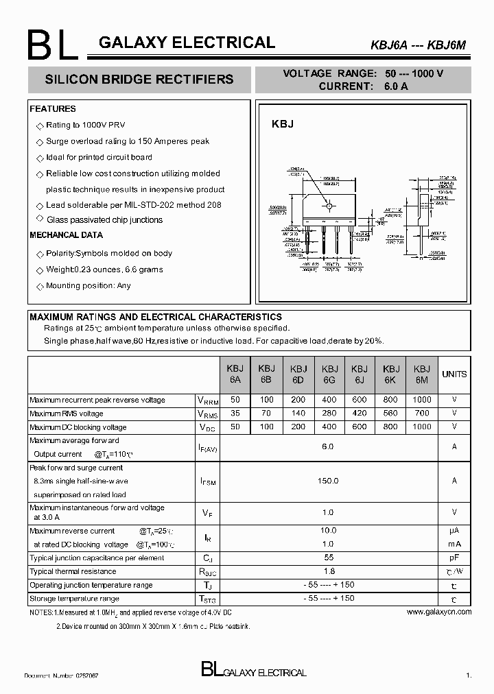 KBJ6A_2931934.PDF Datasheet