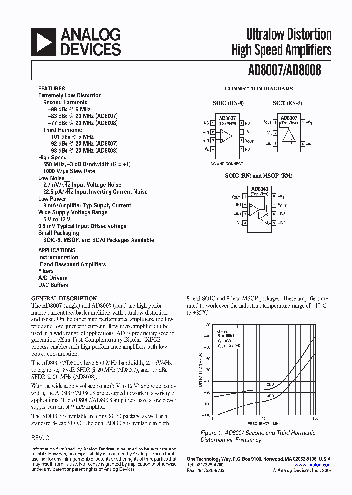 AD8007AR_2932374.PDF Datasheet