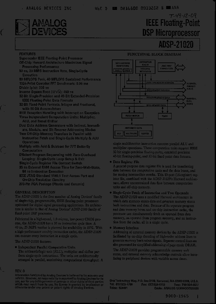 ADSP-21020KG-60_2932789.PDF Datasheet