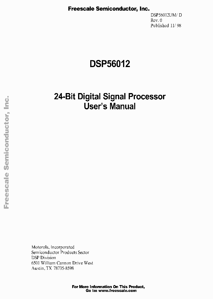 DSP56012UM_2932898.PDF Datasheet