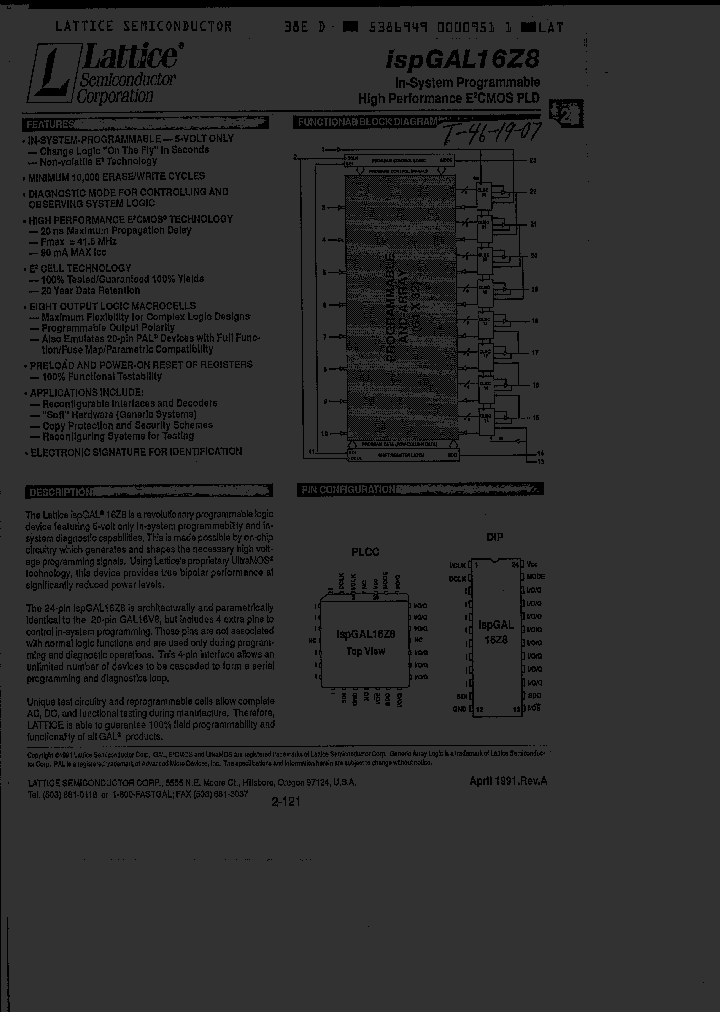 ISPGAL16Z8-25J_2933263.PDF Datasheet